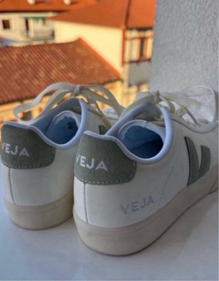Zapatillas V verde menta