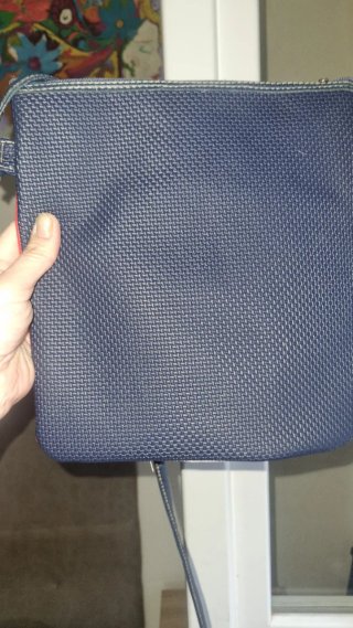 Bolso Tricolor Polipiel con Asa Larga