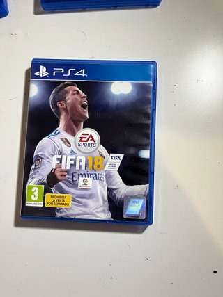 Pack 4 Juegos FIFA PS4 (18, 20, 21, 22)