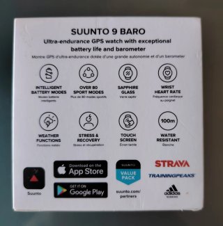 Reloj Deportivo Suunto 9 Negro