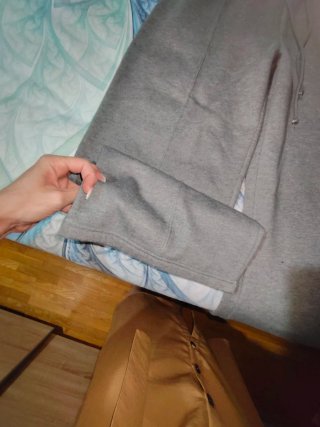 Conjunto bomber + chándal gris