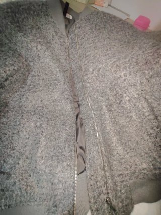 Conjunto bomber + chándal gris