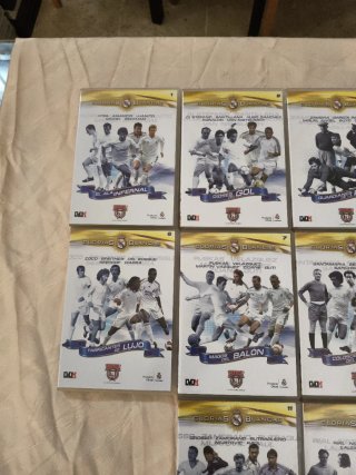 37 DVDs Real Madrid Historia LFP