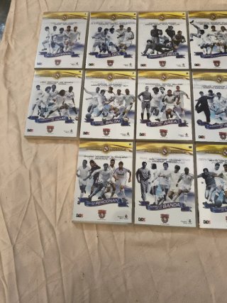 37 DVDs Real Madrid Historia LFP