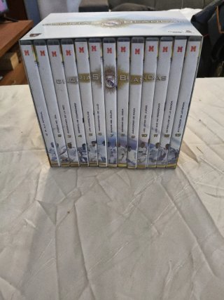 37 DVDs Real Madrid Historia LFP