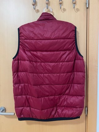 Chaleco acolchado granate Pepe Jeans