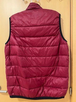 Chaleco acolchado granate Pepe Jeans