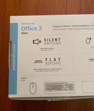 Kit Teclado, alfombra y Ratón Energy Sistem Set 3