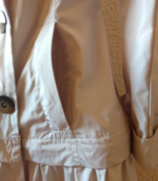 Gabardina ligera beige @ngy Six Talla S.