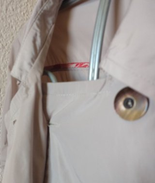 Gabardina ligera beige @ngy Six Talla S.