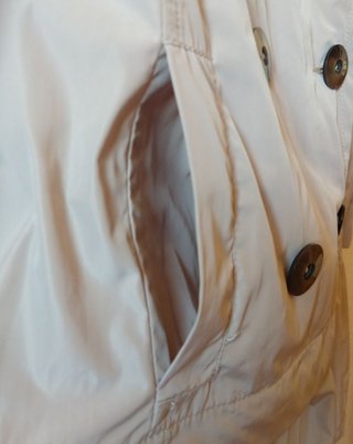 Gabardina ligera beige @ngy Six Talla S.