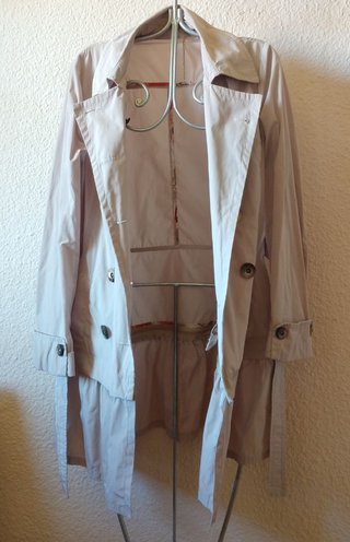 Gabardina ligera beige @ngy Six Talla S.