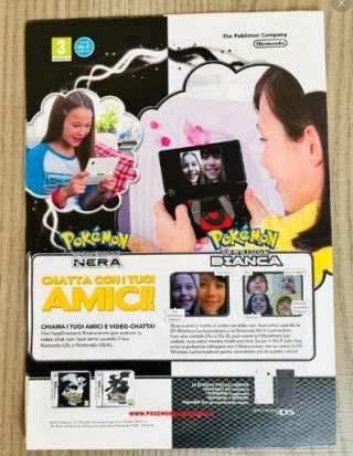 Locandina Pokémon Versione Nera 2011