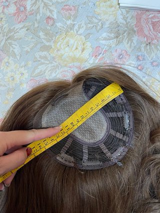 Peluca pelo natural melena larga 77g