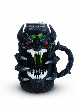 Jarra Soporte Lata Monster Diablo