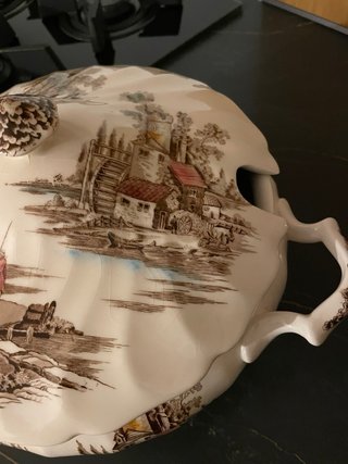 Servizio Piatti Vintage Inglese The Old Mill