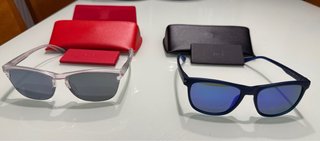 Gafas de sol mo (negras y rojas)