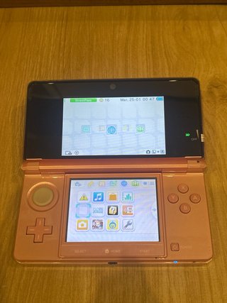 Nintendo 3DS Rosa + Inazuma Eleven
