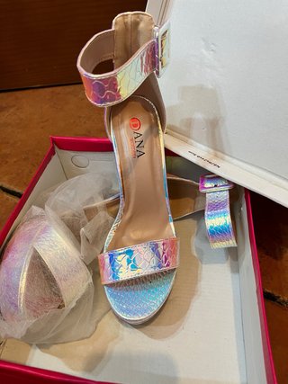 Sandalias Dana Women Talla 37 Holográficas