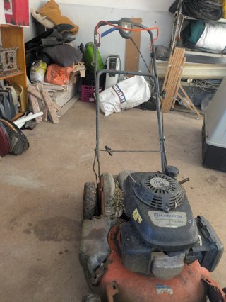 Cortacésped Husqvarna Naranja