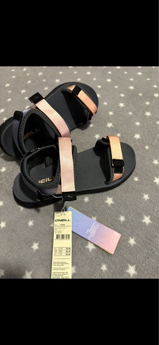 Sandalias O'Neill Talla 38 Negro/Rosa