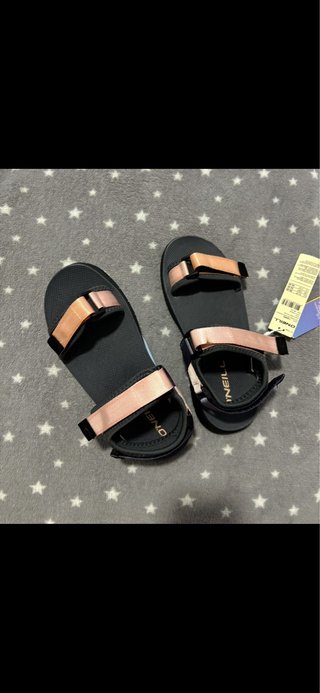 Sandalias O'Neill Talla 38 Negro/Rosa
