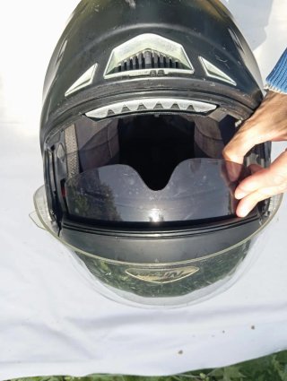 Casco Nitro F347 modular doble visor moto