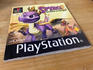 Manuale spagnolo Spyro 2 PAL Spagna PS1