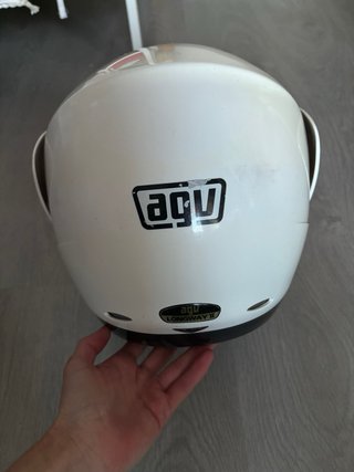 Casco Moto AGV Blanco