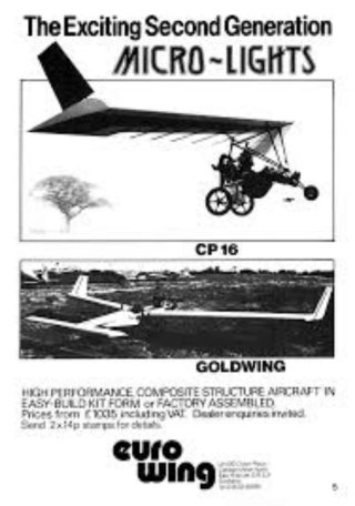 Motor ultraligero Euro Wing