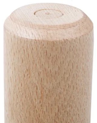 Patas madera para base tapizada  26cm