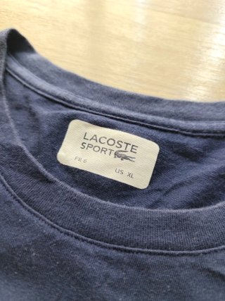 Camiseta Lacoste sport Vintage Azul marino