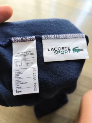 Camiseta Lacoste sport Vintage Azul marino