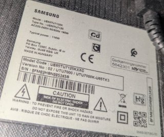 TV Samsung Cristal UHD 65" 4K