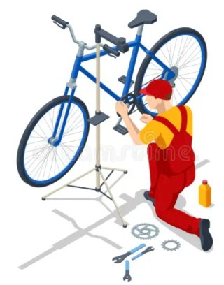 Servicio de reparación de bicicletas