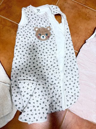 Lote 3 saquitos de bebé invierno de C&A de 60/70cm