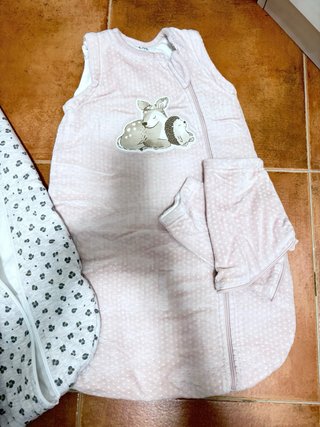 Lote 3 saquitos de bebé invierno de C&A de 60/70cm