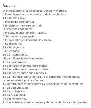 Psicología Bachillerato : humanidades y ciencia...