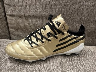 Adidas Scarpe Calcio Oro/Bianco Taglia 45