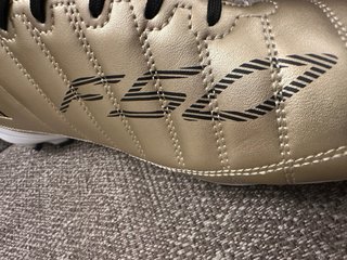 Adidas Scarpe Calcio Oro/Bianco Taglia 45