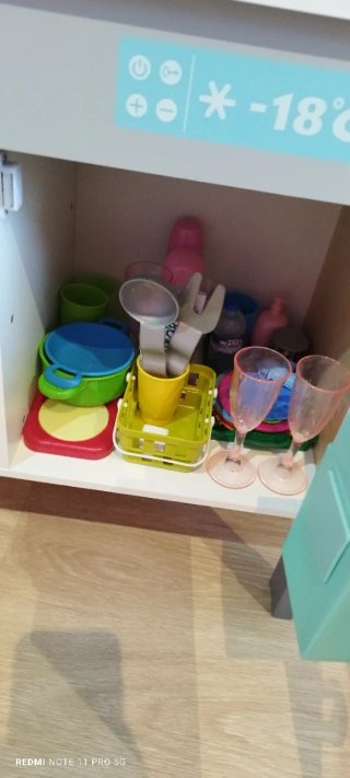 Cocina de juguete de madera