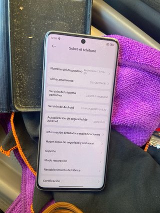 Xiaomi Redmi Note 13 Pro+ 5G 256GB Blanco