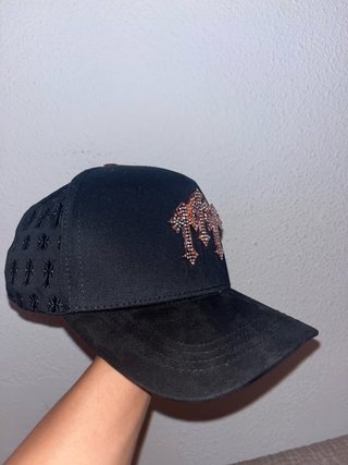 Gorra Barbas Hats x Chrome Hats Negra Dorada