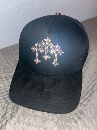 Gorra Barbas Hats x Chrome Hats Negra Dorada