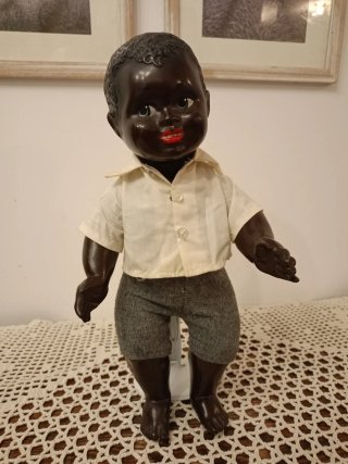 Muñeco antiguo años 40