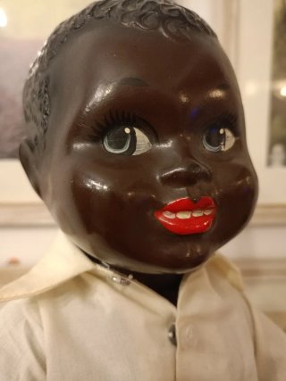 Muñeco antiguo años 40