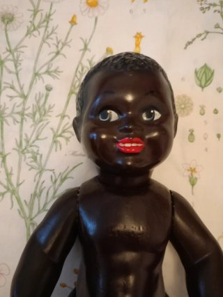 Muñeco antiguo años 40