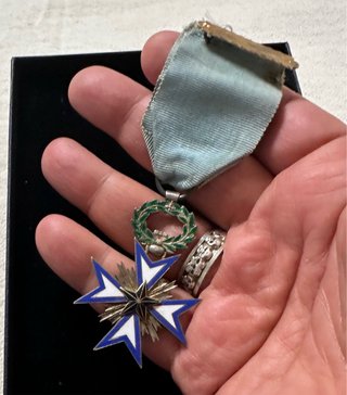 Medalla África Occidental Francesa y De Gaulle