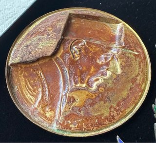 Medalla África Occidental Francesa y De Gaulle