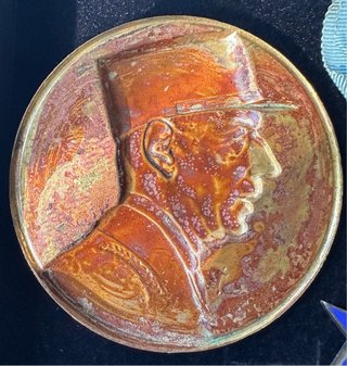 Medalla África Occidental Francesa y De Gaulle